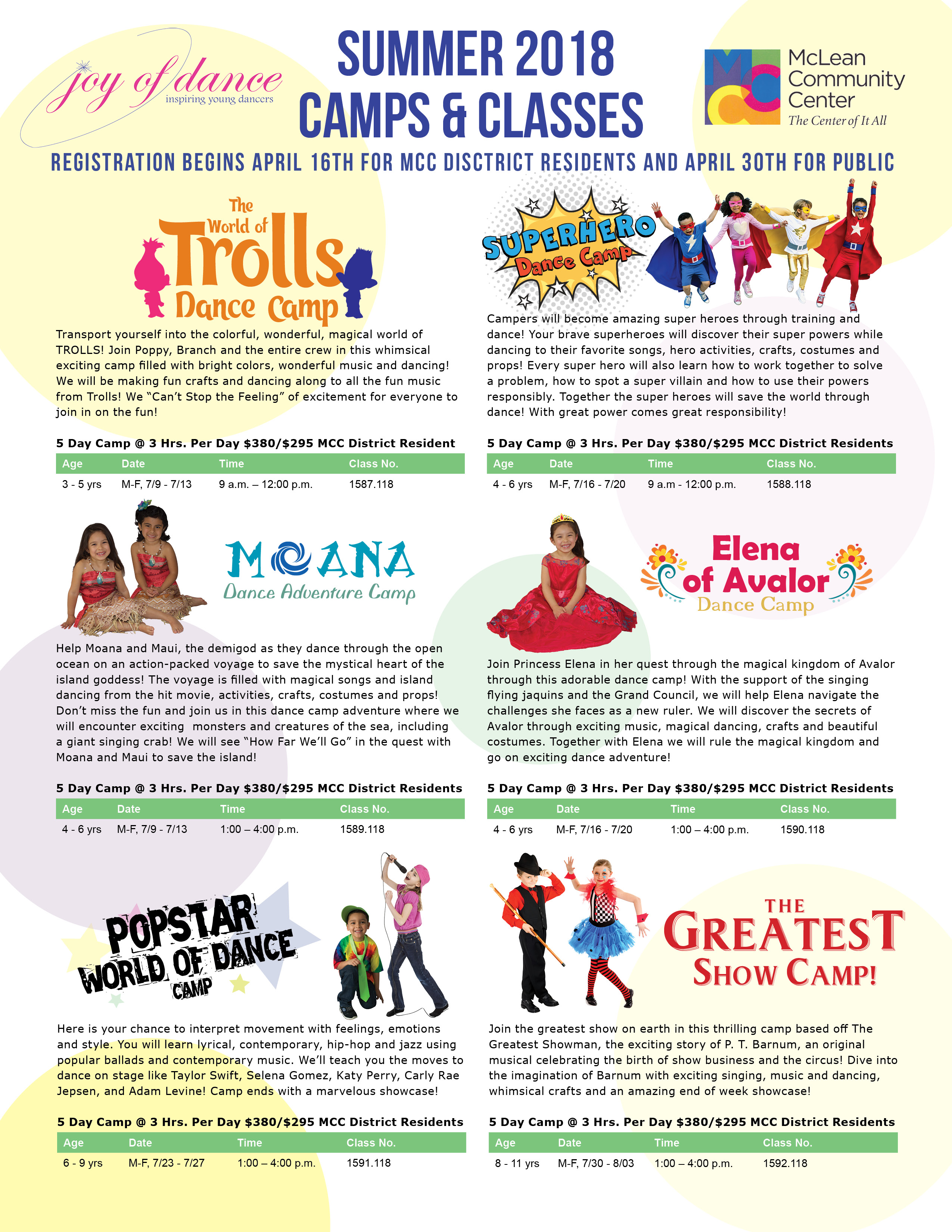 mcc summer joy of dance no on 8 flyer